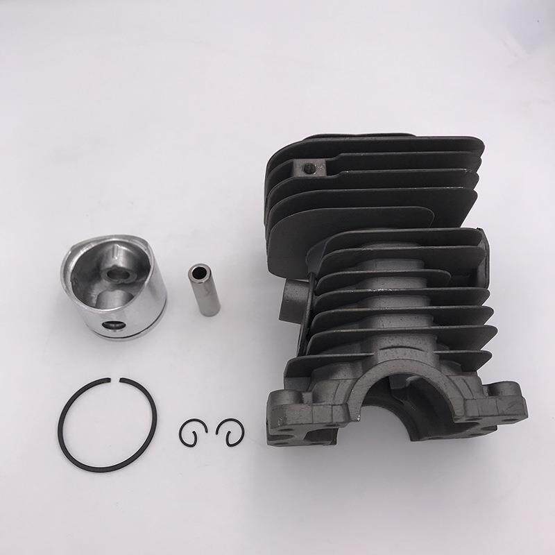 Husqvarna 136-137 胡斯华纳气油锯38MM气缸总成cylinder缸体套件