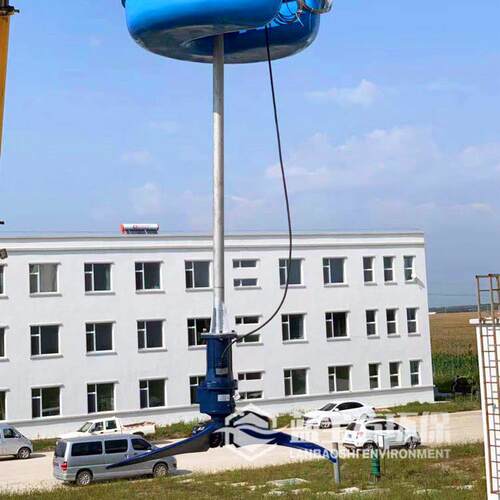 立式环流搅拌推流器FQJB型浮筒式水下推进器漂流式低速搅匀泵