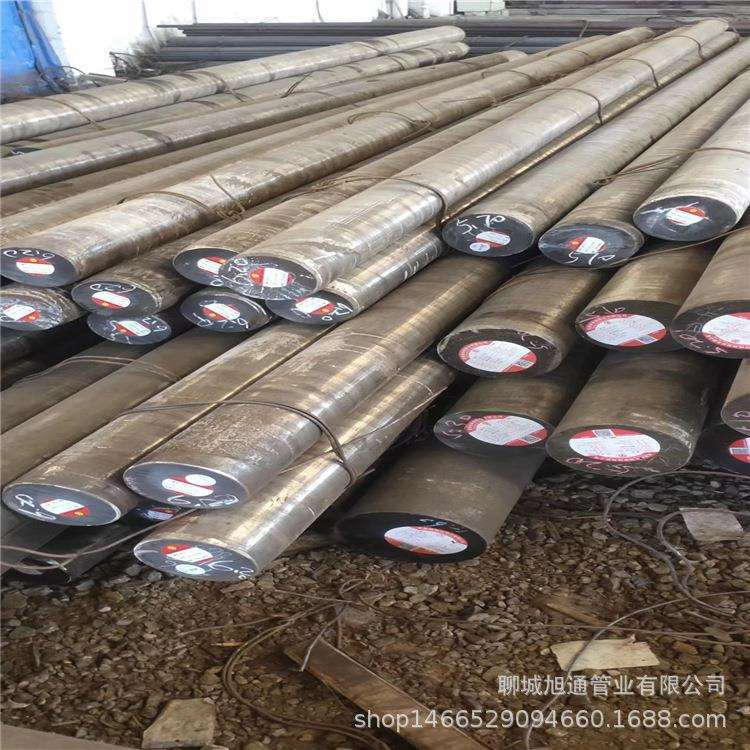 新到莱钢40cr圆钢 直径50 60热轧圆钢 40cr合金圆钢 可零切