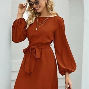 Formal dress for women long sleeves autumn ladies Dresses 女
