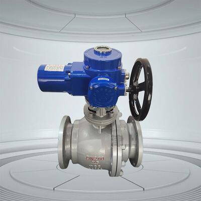 Q941F-25CDN200耐高压铸钢法兰电动球阀伯纳德津上