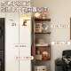 木转角置物架三角转角柜体一靠实墙收物纳架家用客490厅日式 多层