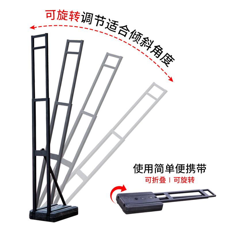 人形立牌支架人像广告牌展示牌展板广告立式落地式kt板支撑架子