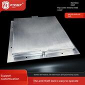 不锈钢可锁防盗人孔盖方形圆形家用装 饰污水人孔盖排水盖水篦子