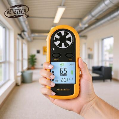 标智GM816数字式风速计风速测量/风扇空调电脑风速测量Anemometer