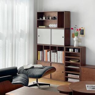 韩国ins模块柜海洋板组合置物架侘寂风复古电视柜服装陈列餐边柜