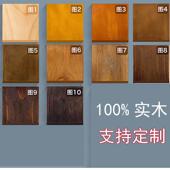 美式 复古实椅木靠墙酒高吧台T246桌家用铁艺工业咖啡奶茶店吧脚桌