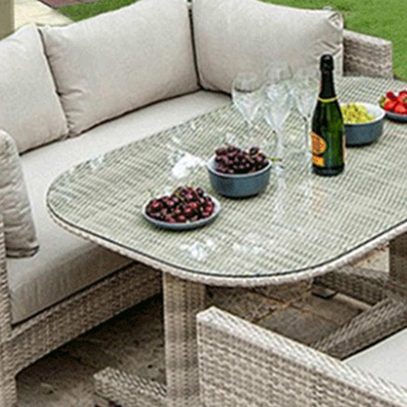 户外沙发别墅阳台休闲沙发庭院沙发组合咖啡厅酒店餐饮卡座沙发