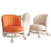 换鞋 万向轮板凳矮凳儿童沙发网红靠背客厅滑轮凳子家用圆凳塑料