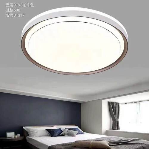 吸顶灯卧室灯现代简约led圆形卧室灯阳台饭厅房间灯具2024年新款