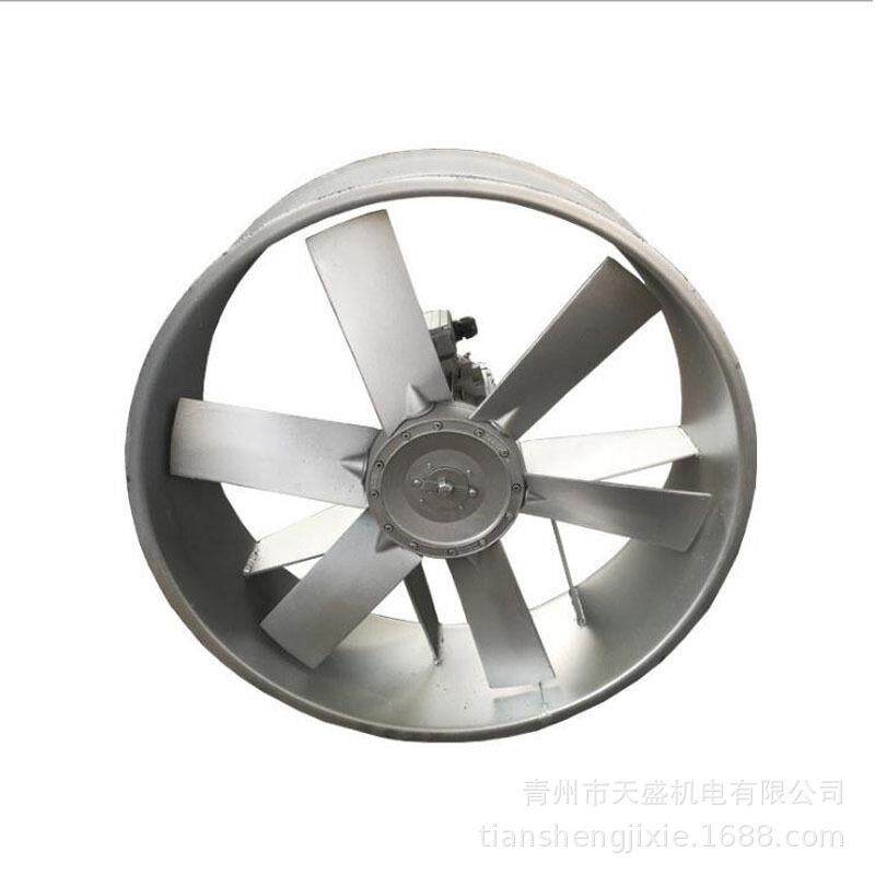 厂家供应烘干专用耐高温高湿正反转循环风机1.5KW 双向轴流通风机