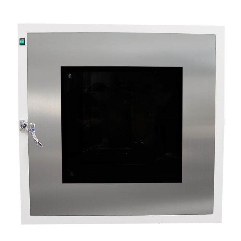 非标传递窗|内嵌式机械互锁外钢板内不锈钢传递柜|传递箱