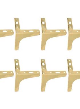 8pcs Feet Supports Sturdy Black Iron Rattan Hairpin Legs Sof