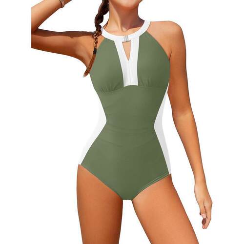 P 71281 Sexy Backs One Piece Swimsuit 性感露背泳装