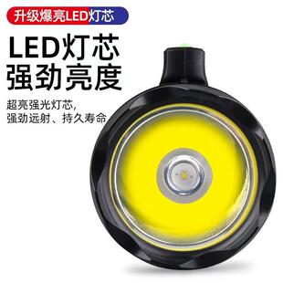 手电筒防水防汛手提灯 强光探照灯led户外远射超亮大功率手提式
