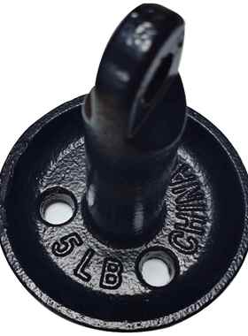 船锚蘑菇锚5/8/10/lb黑色涂层多规格独木舟固定皮划艇专用锚 游艇