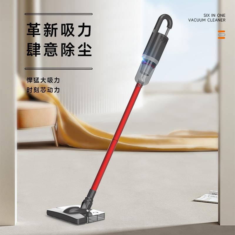 新款无线大功率吸尘器家用手持吸拖一体机多功能除螨吸尘机