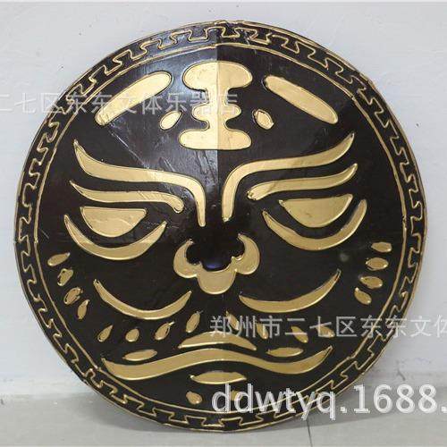 古代士兵兵器盾舞台表演影视道具盾牌秦朝战士木质盾牌道具