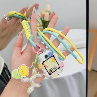 3S挂脖套4pro保护壳5x吊绳 适用华为NEO AL10儿童电话手表3pro