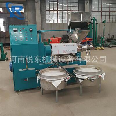 新品营销商用大小型榨油机花生菜籽榨油机移动式全自动榨油机