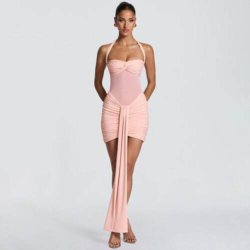 Flounce High Waist Short Skirt Sleeveless Fitted Vest Set