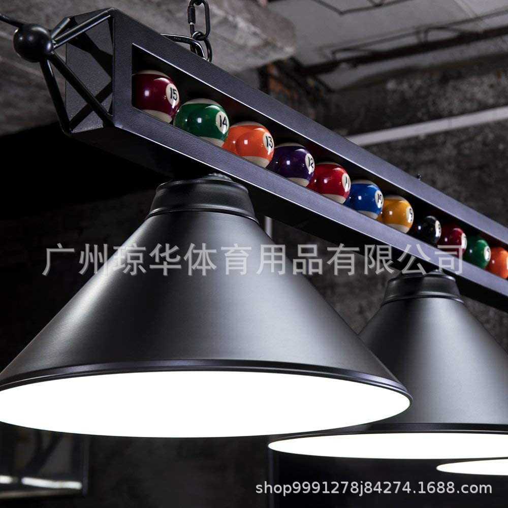 台球厅氛围灯台球桌专用灯台球吊灯台球室专用灯桌球吊灯3头灯