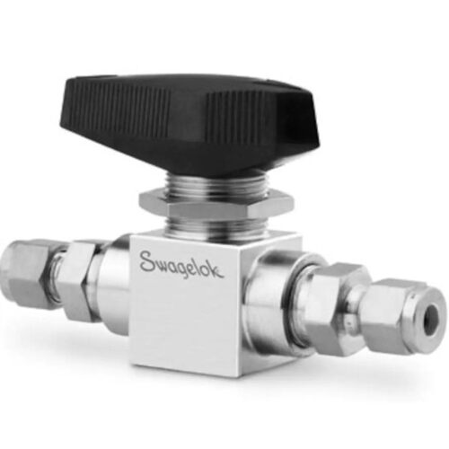 不锈钢3件式高压球阀PEEK 阀座3/8“世伟洛克卡套管接头SS-83PS6