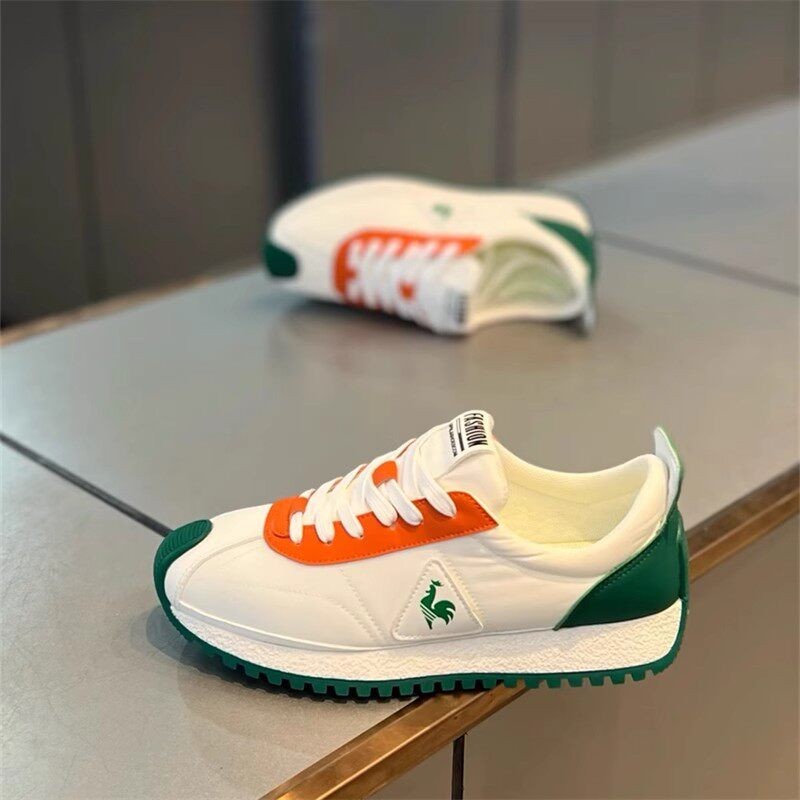 欧洲站公鸡男鞋夏季款布面轻便阿甘鞋男士潮牌软底运动休闲小白鞋