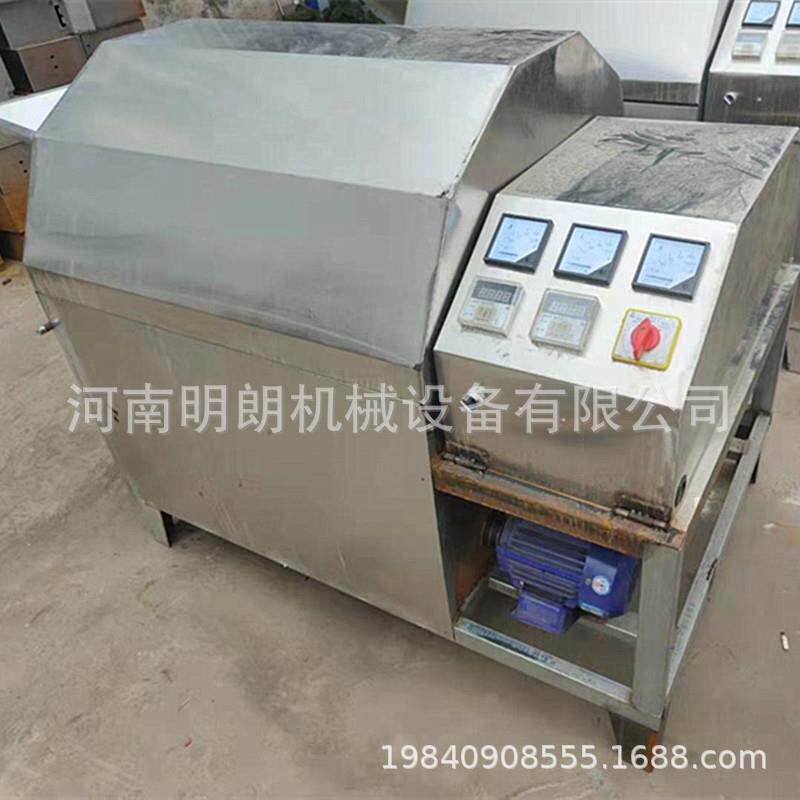 不锈钢电磁炒货机可调节温度大型炒锅新型花生瓜子板栗炒料机