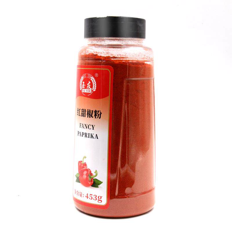 包邮玉友精选红甜椒粉453g甜红椒粉泡菜上色 辣椒粉西餐烘培调料