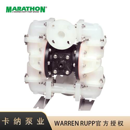 马拉松MARATHON气动隔膜泵塑料PP泵1寸污水处理泵M10B1P1PPAS000