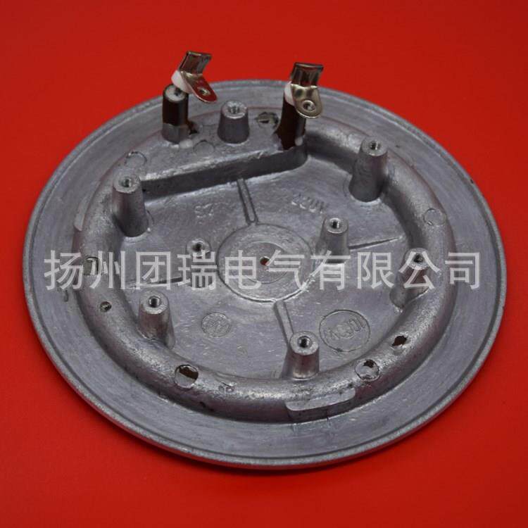 供应模具220V/1000W发热盘电热盘铸铝加热器非标可定制