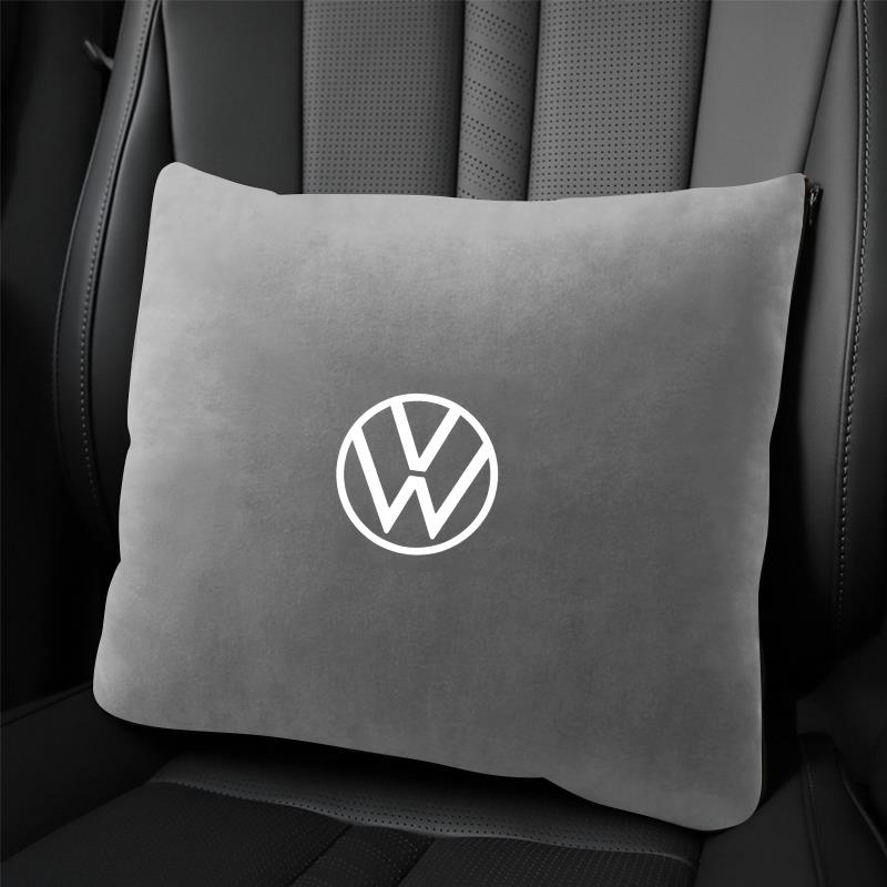 高档迈适用于领众汽车抱枕大被可夫定制朗逸腾速腾高尔腰靠枕两用