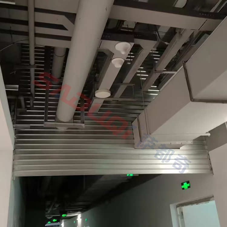 源头厂家镀锌钢板挡烟垂壁 固定钢制帘片刚性镀锌钢板挡烟垂壁