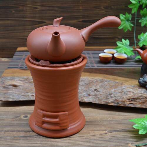 陶瓷煮茶器木炭功夫茶炉覆古碳炉烧水壶紫砂取暖风炉泡茶茶具套装