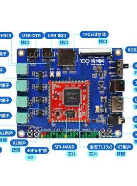 韦东山全志T113s3工业控制项目板讲解Modbus开发SocketCAN开发
