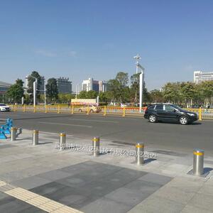 全自动伸缩桩 购物商业广场道路液压防撞柱 不锈钢成品止车升降柱