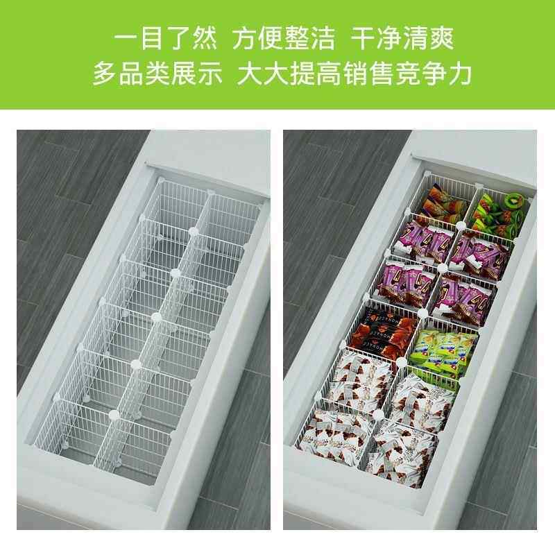 冰箱隔断分格商RWF片用分类冰多格隔板家用分隔冰迪柜内箱部架子