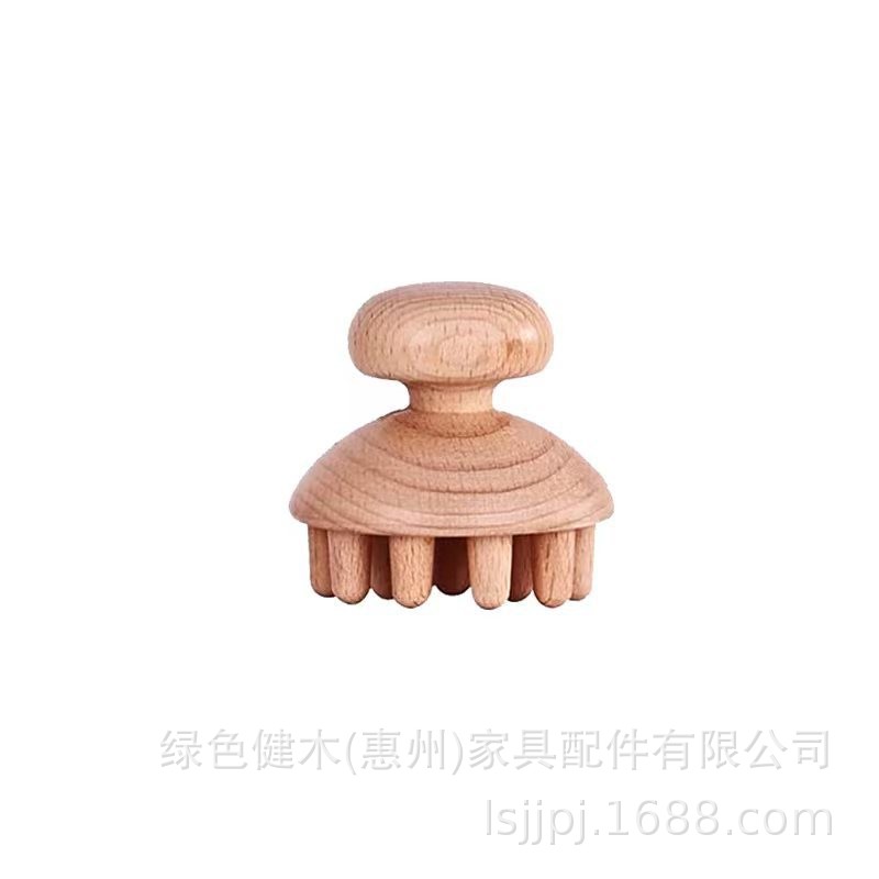 实木按摩器刮痧板擀筋棒经络疏通按摩杯滚轮棒头部按摩器按摩套装