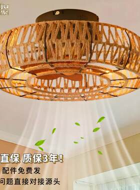 简261约风扇灯05新款2风扇大灯意式电扇灯一体带风扇吊灯厅吸顶2