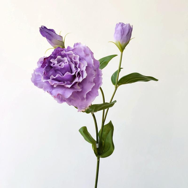 仿真花洋桔梗 花材 香槟粉桔梗 花卉手捧花配 摆放花卉装饰花