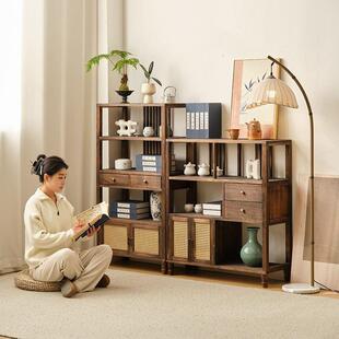 斗柜实木美式收纳储物柜餐边柜客厅靠墙小柜子置物柜酒碗柜五斗柜