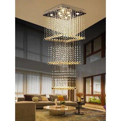 Ceiling Lamp Modern Large Crystal LED Ceiling Chandelier