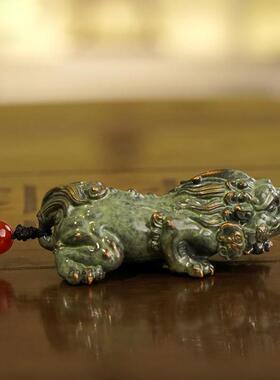 全铜貔貅手把件盘玩男士招财转运财源滚滚吊坠随身把玩件文玩镇纸