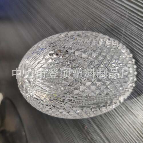 吊灯透明灯罩注塑模具 灯饰PC透明塑料磨具 江门市注塑模具