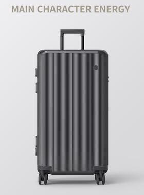 高档Y李OOR流浪箱子超大容可充电行箱24寸旅行量箱28密码拉杆