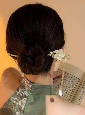Retro Chinese Style Tassel Hair Clip For Women Hair Stick