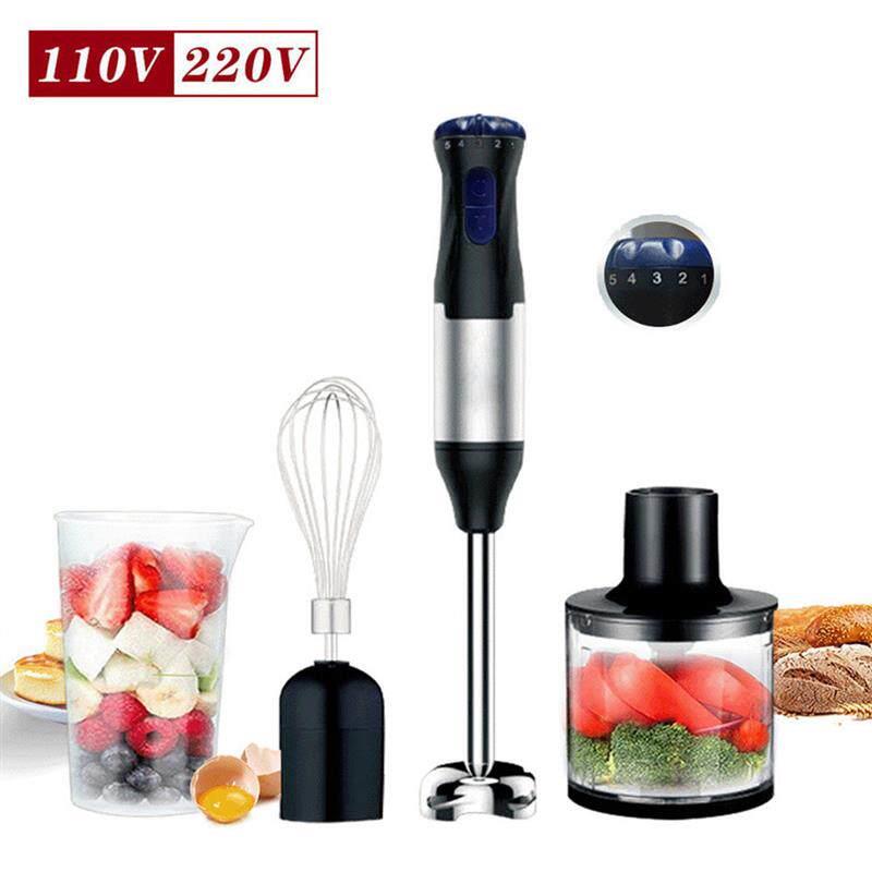 家用美规110v料理器套装手持打蛋器副食品器粉碎棒绞肉机搅拌器组