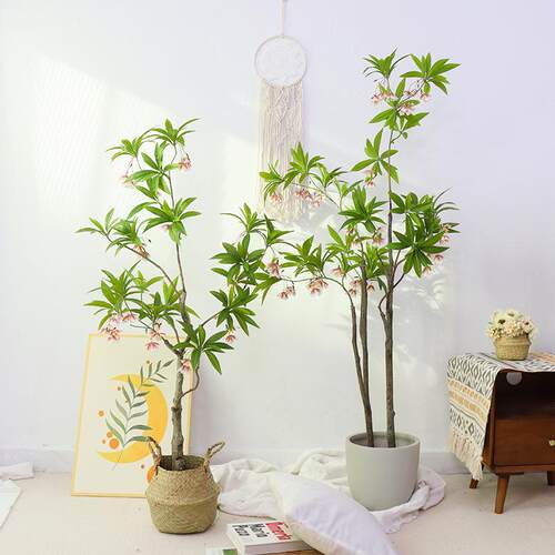 仿真绿植水石榕假树装饰室内家居大型落地植物造景盆栽摆件仿真树