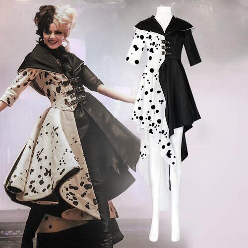 Loyal Dog Black and White Kuila Deville Dress Stage